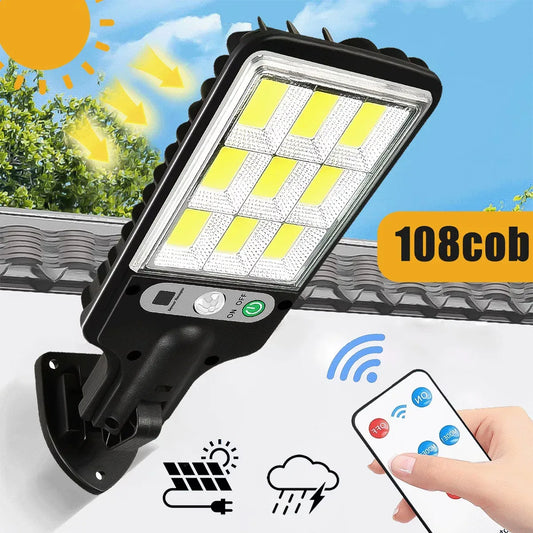 Lámpara Solar con Sensor