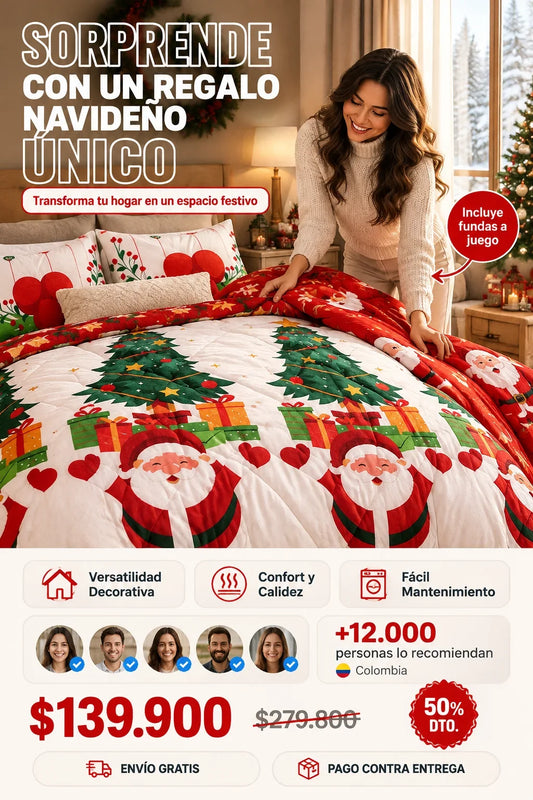 Edredón Navideño 2 Faz